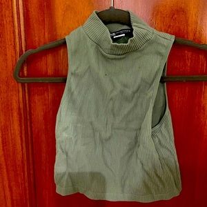 Zara mock neck crop top!